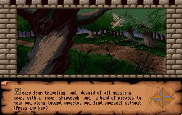 Dungeon Quest_Disk1 screen shot game playing